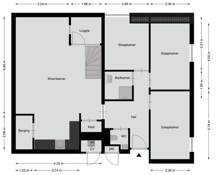 Foto 4 van Godsweerderstraat 349