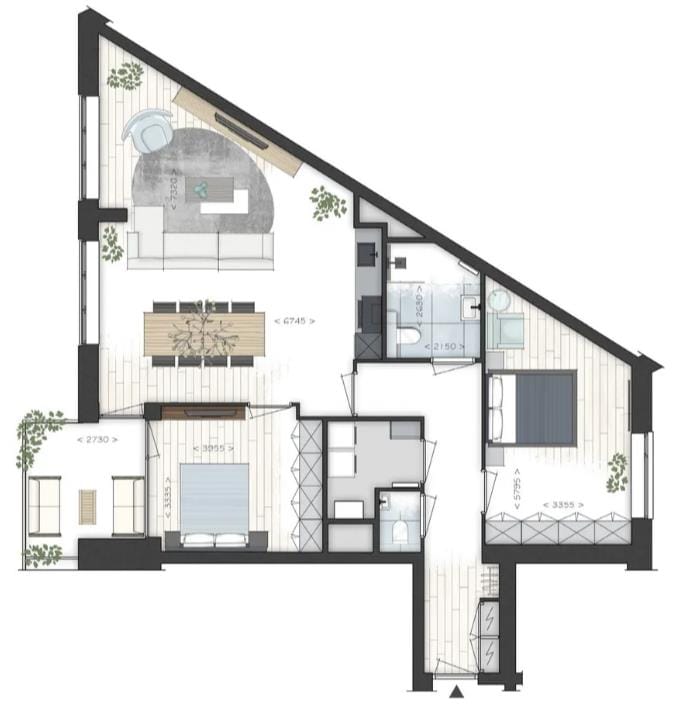 Foto 3 van Appartementen (Bouwnr. 21)