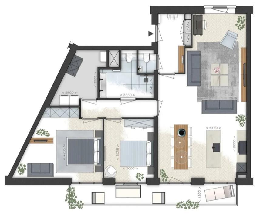 Foto 6 van Appartementen (Bouwnr. 27)