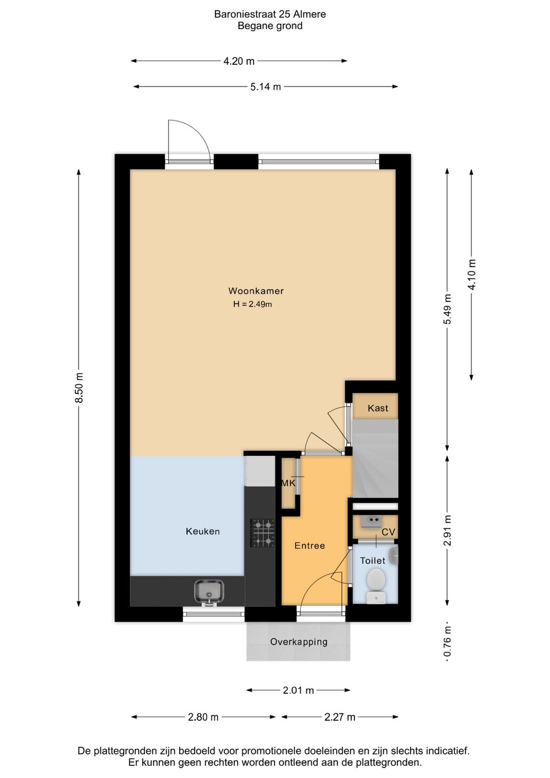 Foto 38 van Baroniestraat 25