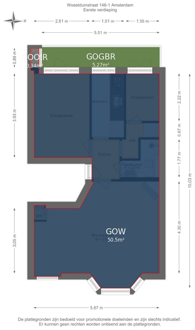 Foto 29 van Woestduinstraat 146-1