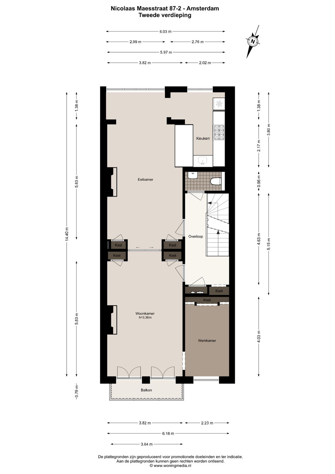 Foto 52 van Nicolaas Maesstraat 87-2