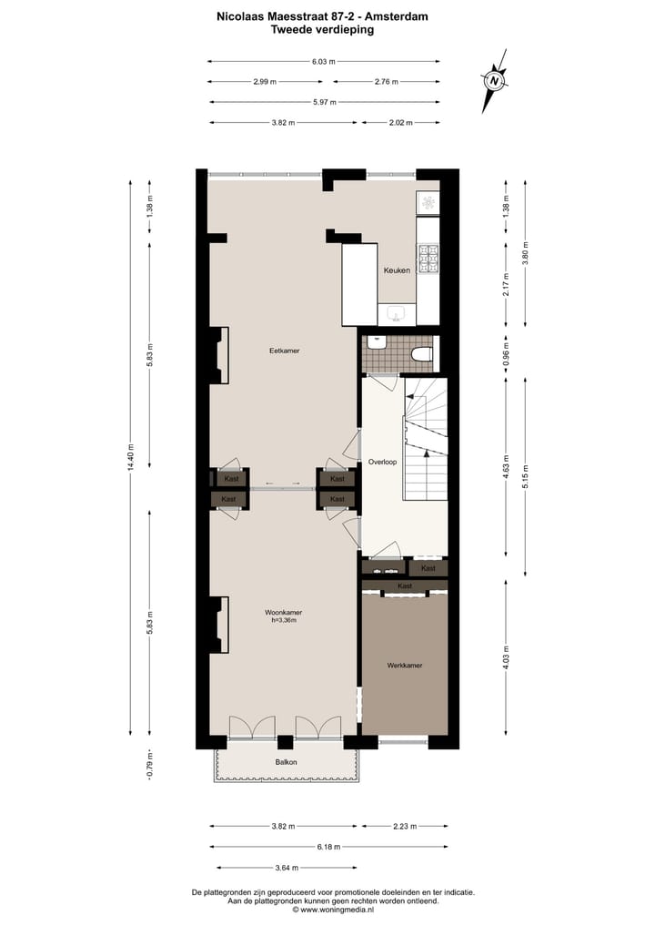 Foto 52 van Nicolaas Maesstraat 87-2