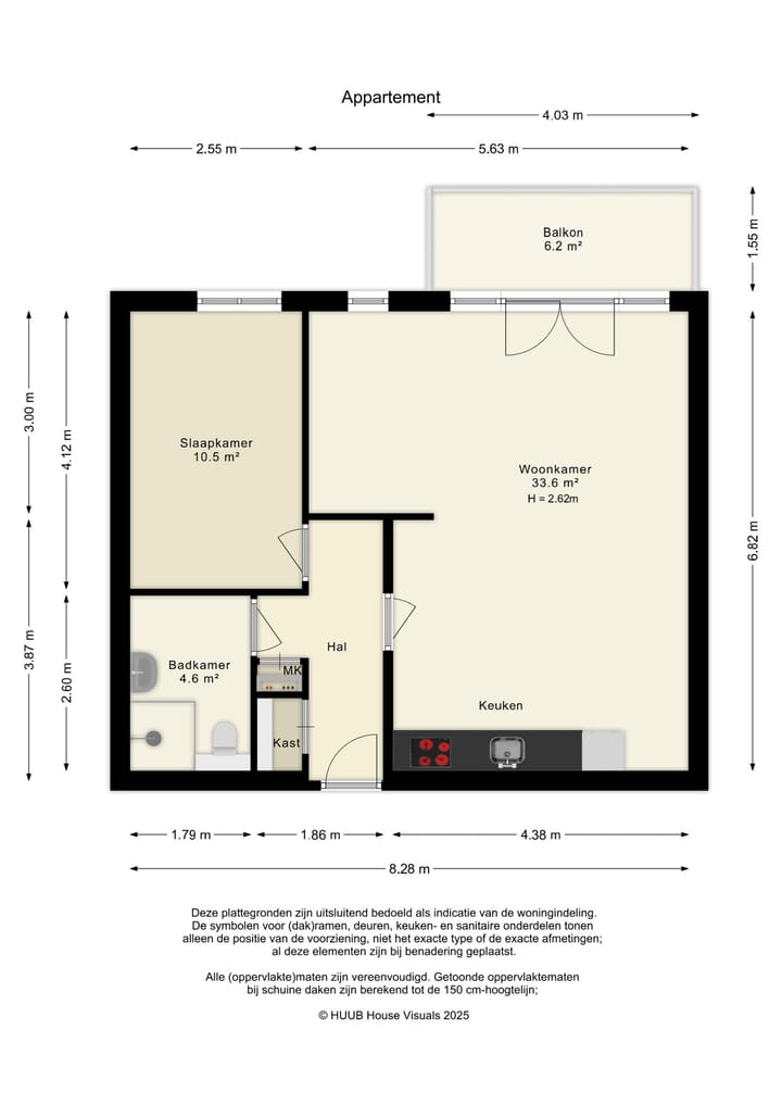 Foto 26 van Olivier van Noortstraat 4-H