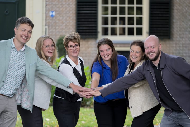 Een promotiefoto voor op kantoor