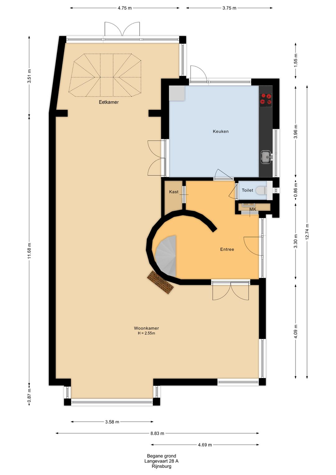 Foto 43 van Langevaart 28-A