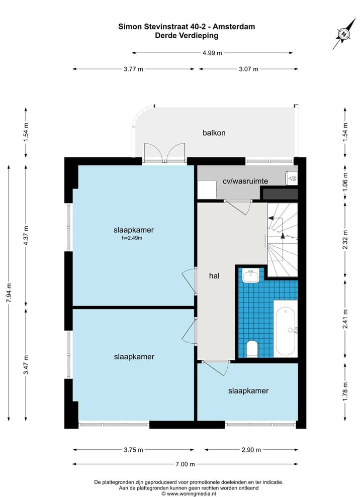 Foto 35 van Simon Stevinstraat 40-2
