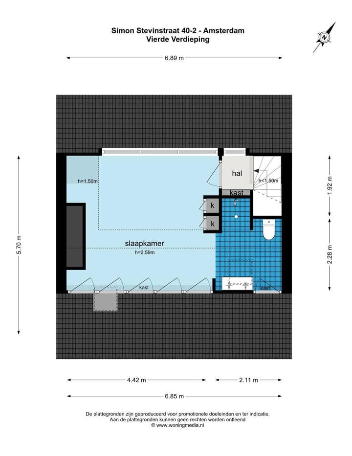 Foto 36 van Simon Stevinstraat 40-2