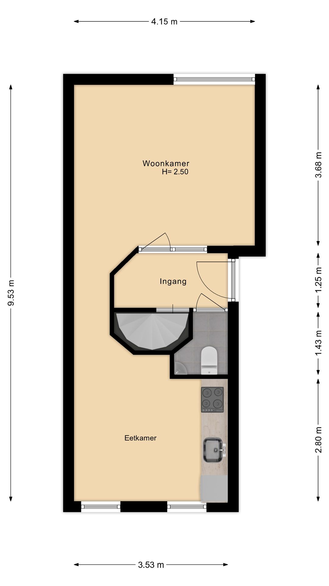 Foto 47 van Nieuwebrugsteeg 2-E