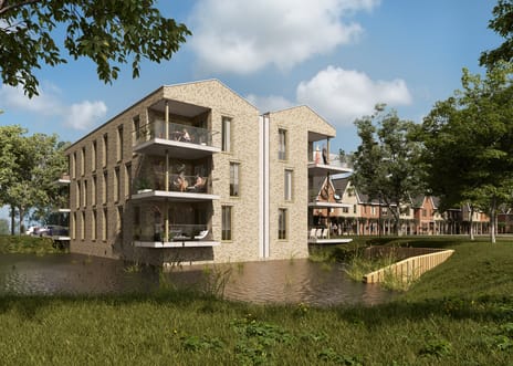 Foto van Appartementen Portiekflat