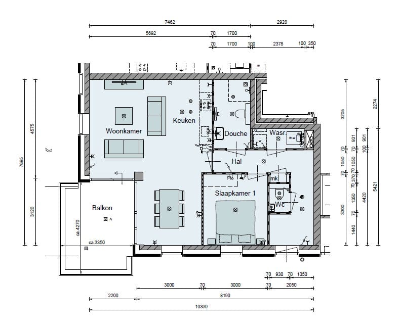 Foto 2 van Appartement | Begane grond (Bouwnr. 1)