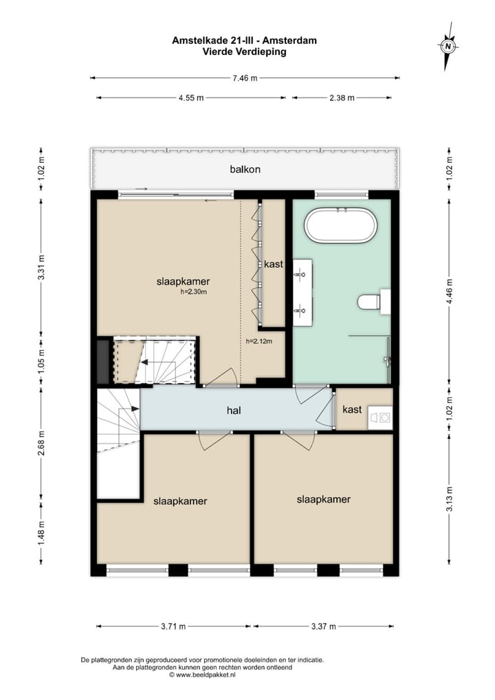 Foto 48 van Amstelkade 21-3