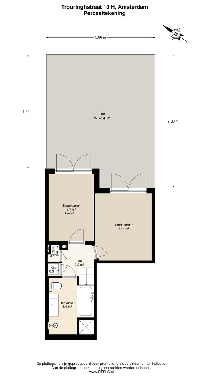 Foto 40 van Trouringhstraat 10-H