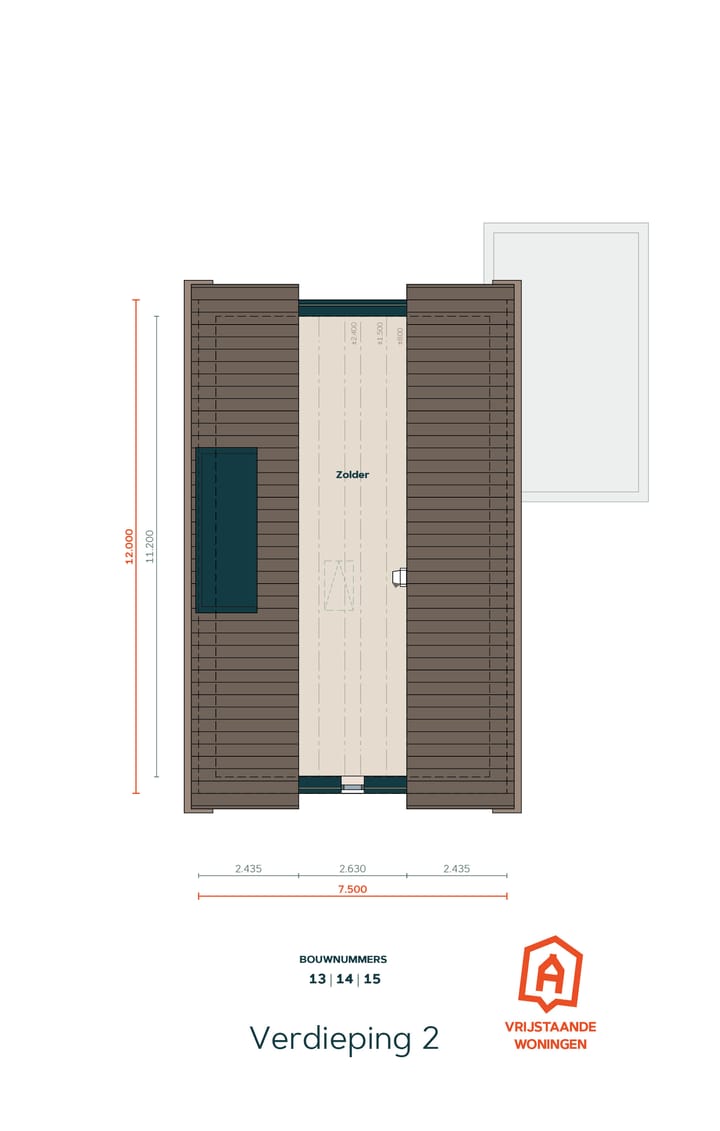Foto 6 van Vrijstaande woning type A (Bouwnr. 14)