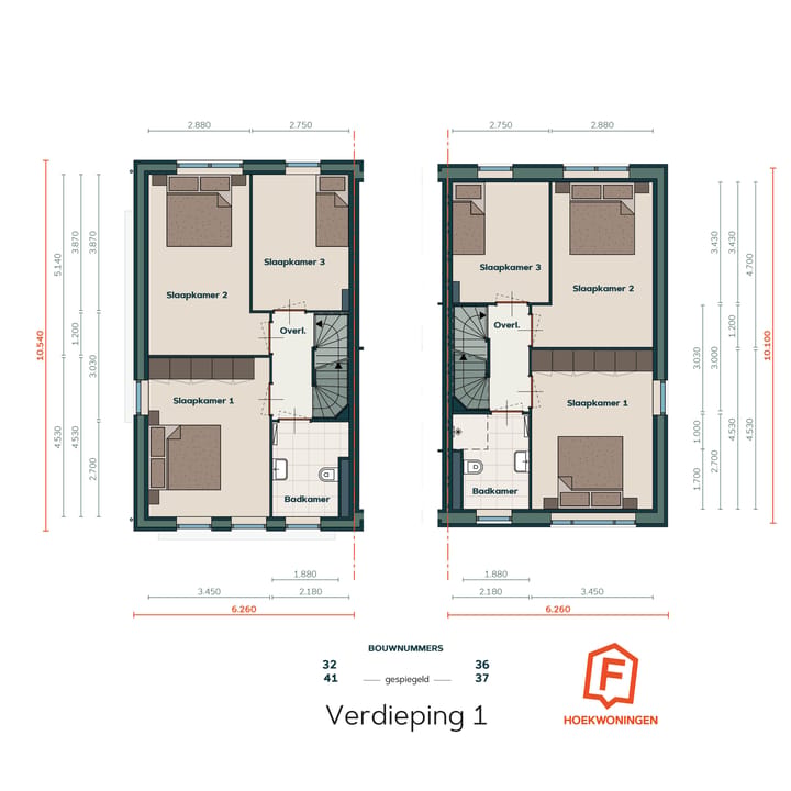 Foto 4 van Hoekwoning type F (Bouwnr. 37)