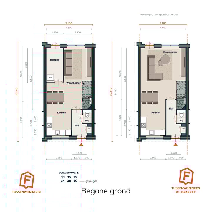 Foto 3 van Tussenwoning type F (Bouwnr. 38)