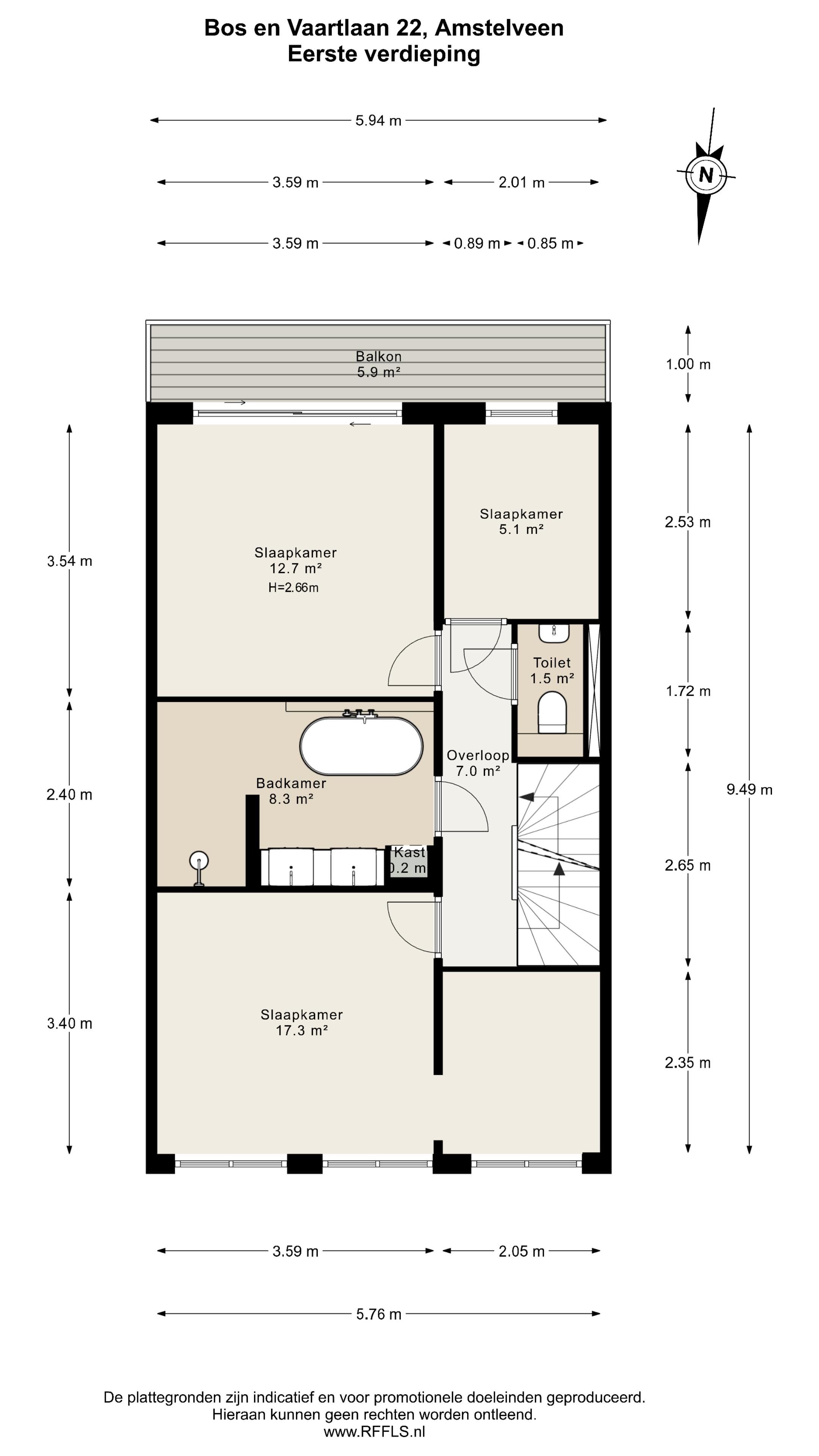 Foto 45 van Bos en Vaartlaan 22