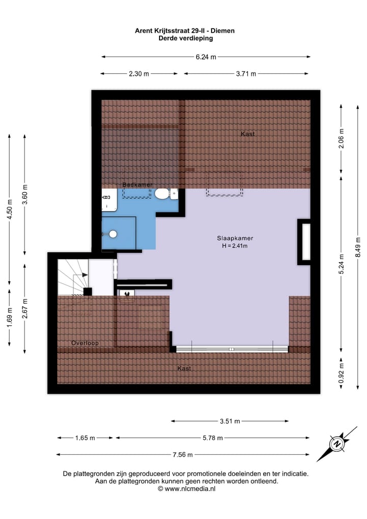 Foto 52 van Arent Krijtsstraat 29-II