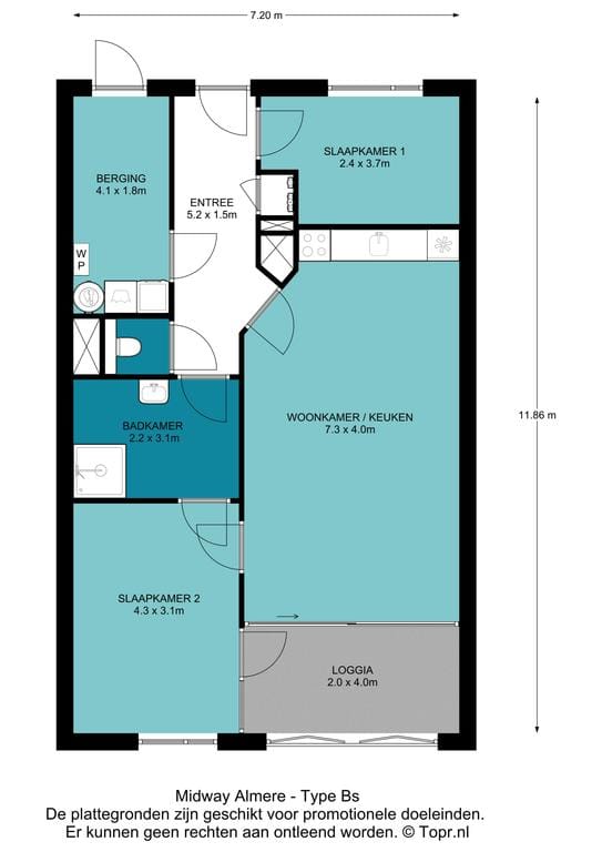 Foto 16 van Midwaystraat 14-B