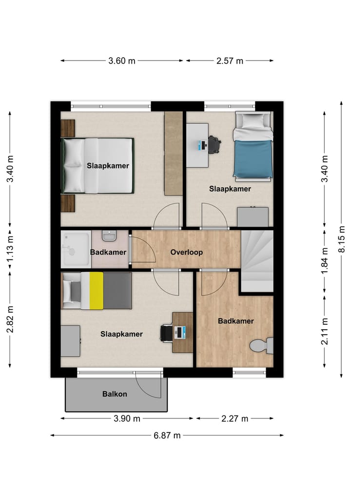 Foto 25 van Tacitusstraat 7