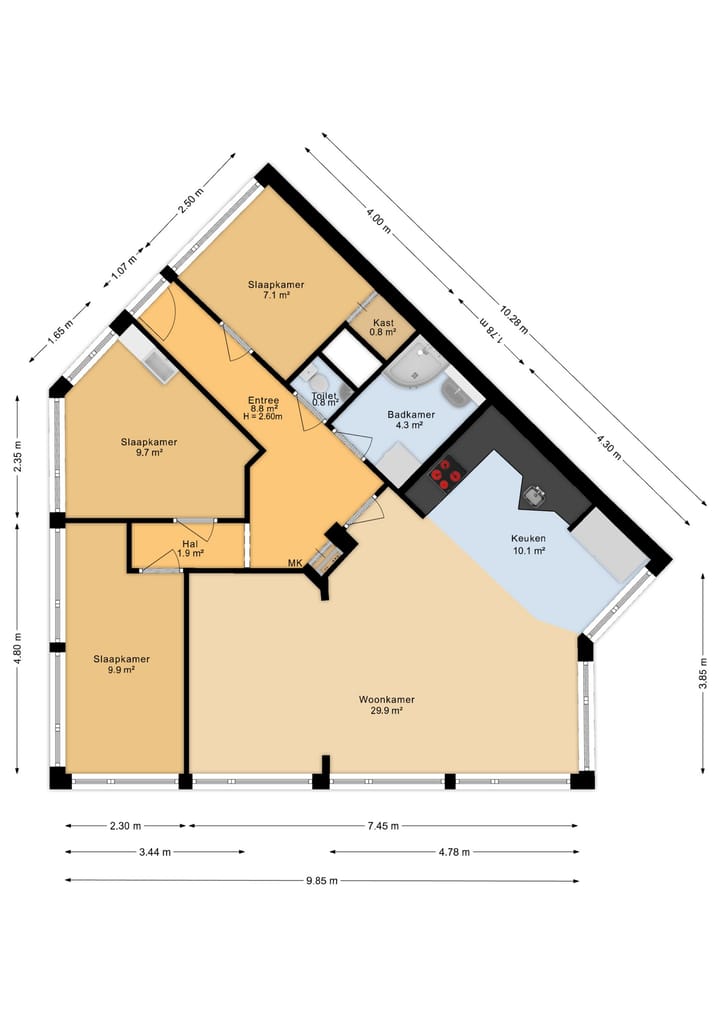 Photo 37 of Europaplein 19-5