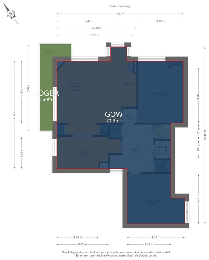Foto 29 van Olympiaweg 101-3