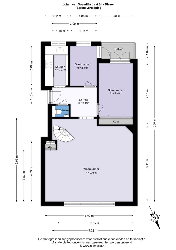 Foto 5 van Johan van Soesdijkstraat 3-I