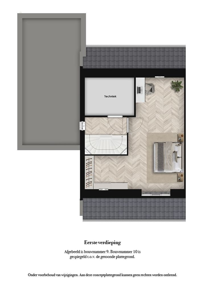 Foto 4 van De Buitentuin van Baak - Levensloopbestendi (Bouwnr. 10)