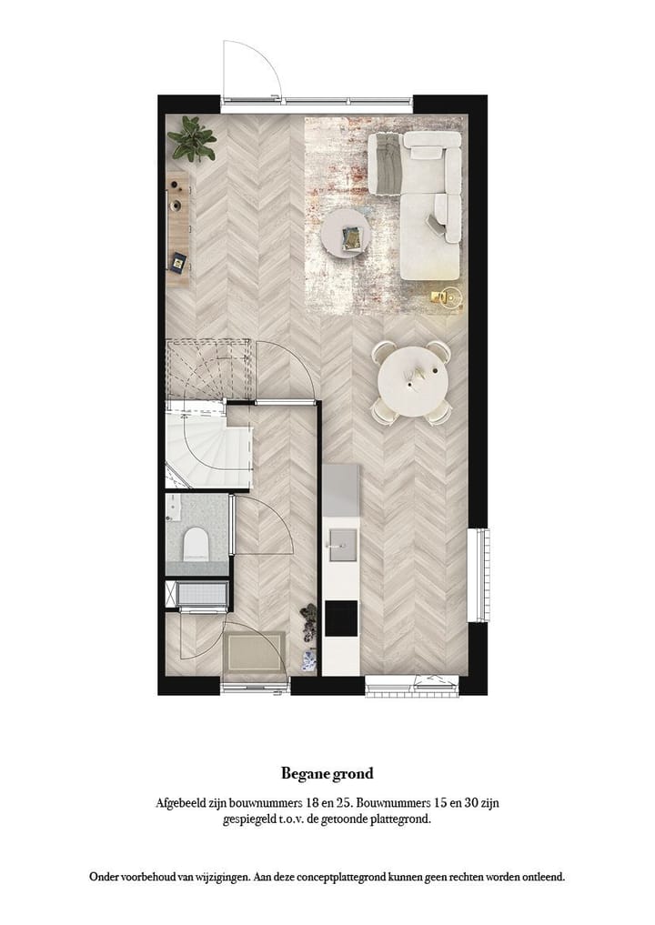 Foto 3 van De Buitentuin van Baak - Rijwoning (Bouwnr. 25)