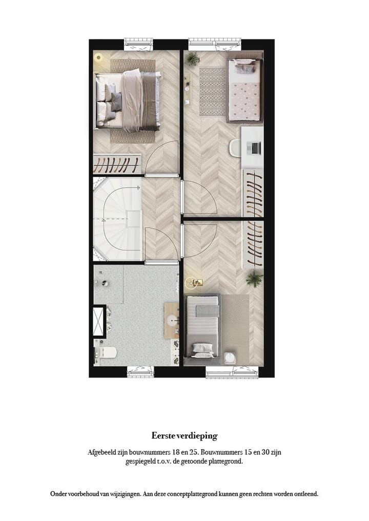 Foto 4 van De Buitentuin van Baak - Rijwoning (Bouwnr. 25)