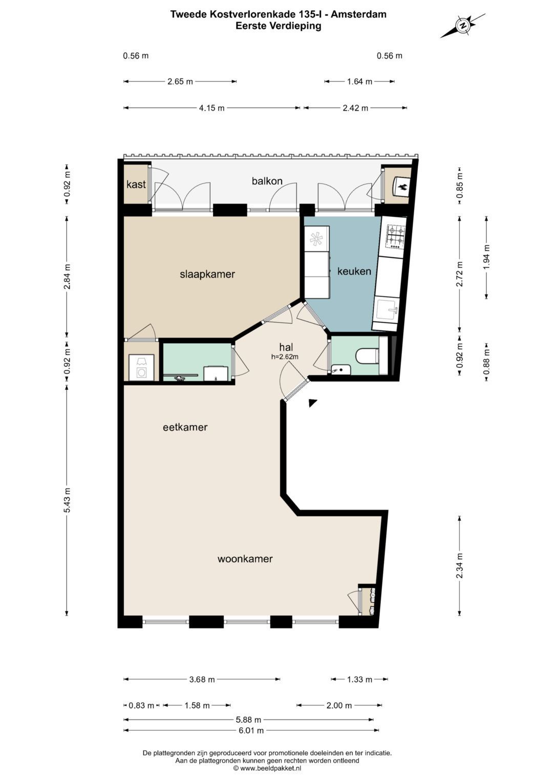 Photo 26 of Tweede Kostverlorenkade 135-1