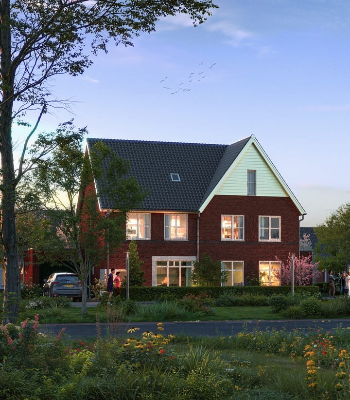 Photo 2 of De Buitentuin van Baak - Twee-onder-een-kap (Bouwnr. 31)