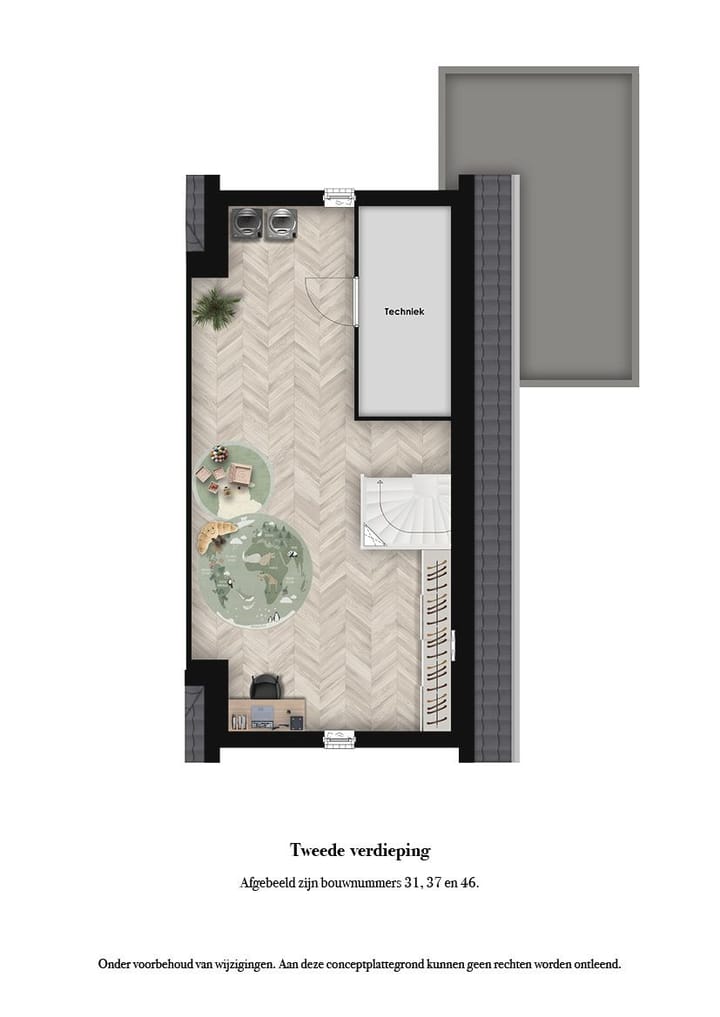 Photo 6 of De Buitentuin van Baak - Twee-onder-een-kap (Bouwnr. 31)