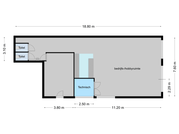 bedrijfs-/hobbyruimte