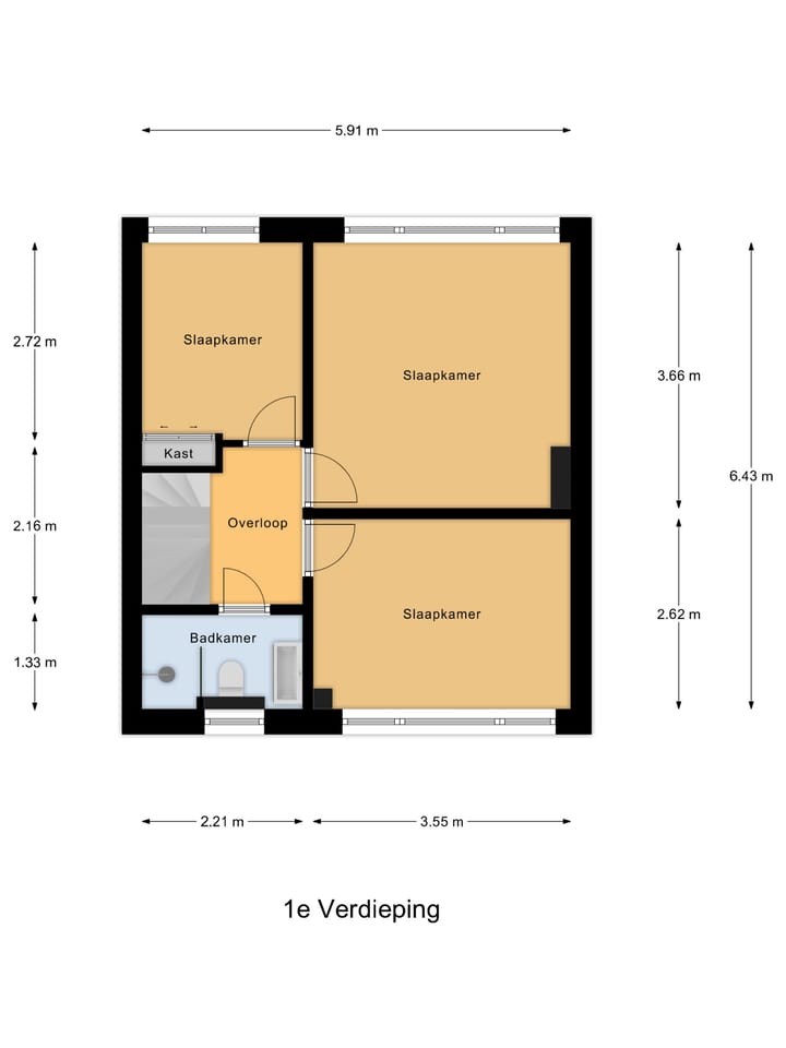 Photo 25 of Tullensstraat 31