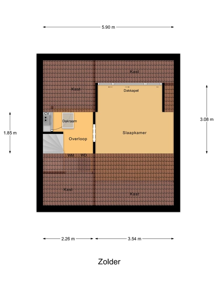 Photo 29 of Tullensstraat 31