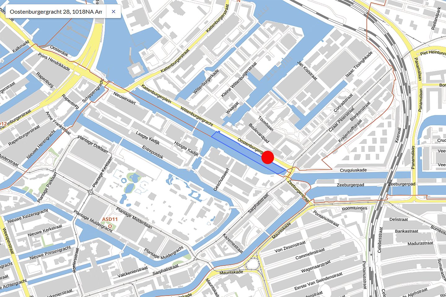 Foto 35 van Oostenburgergracht 28