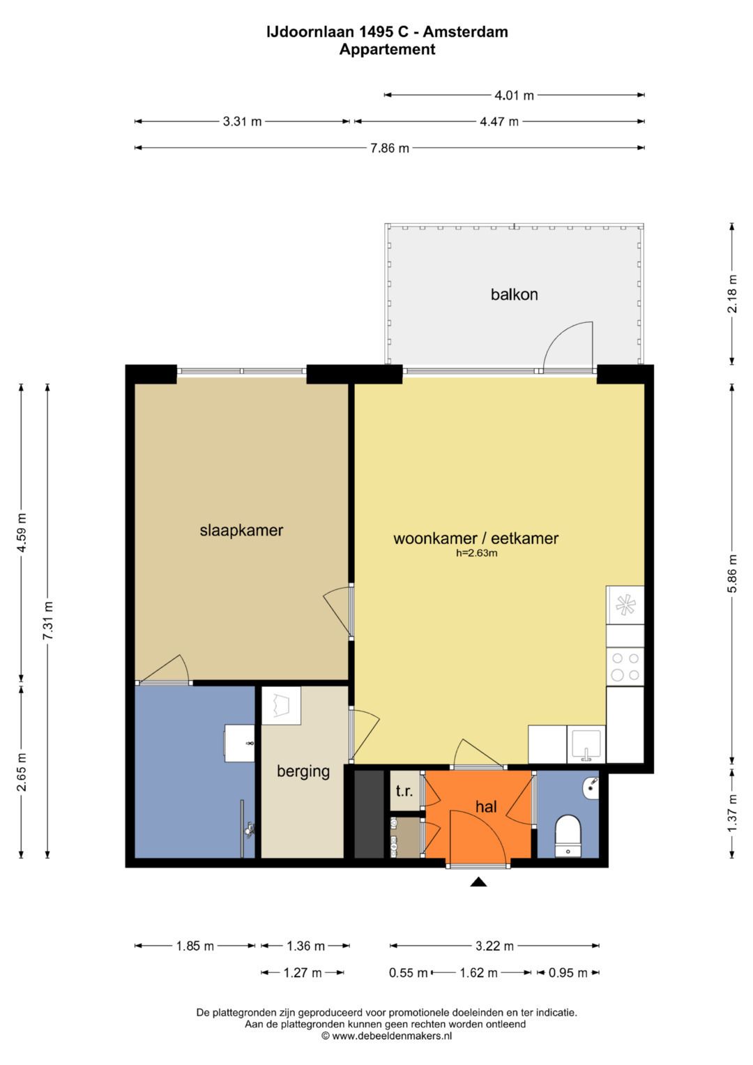 Foto 27 van IJdoornlaan 1495-C