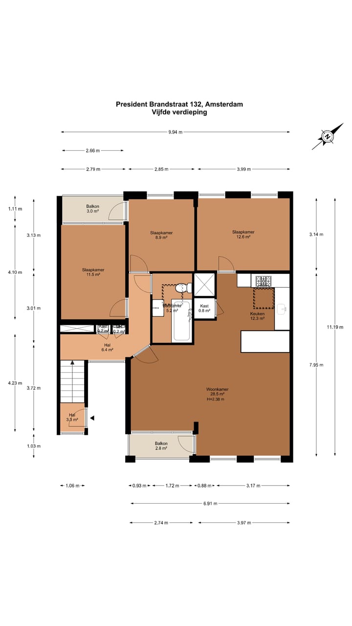 Foto 31 van President Brandstraat 132