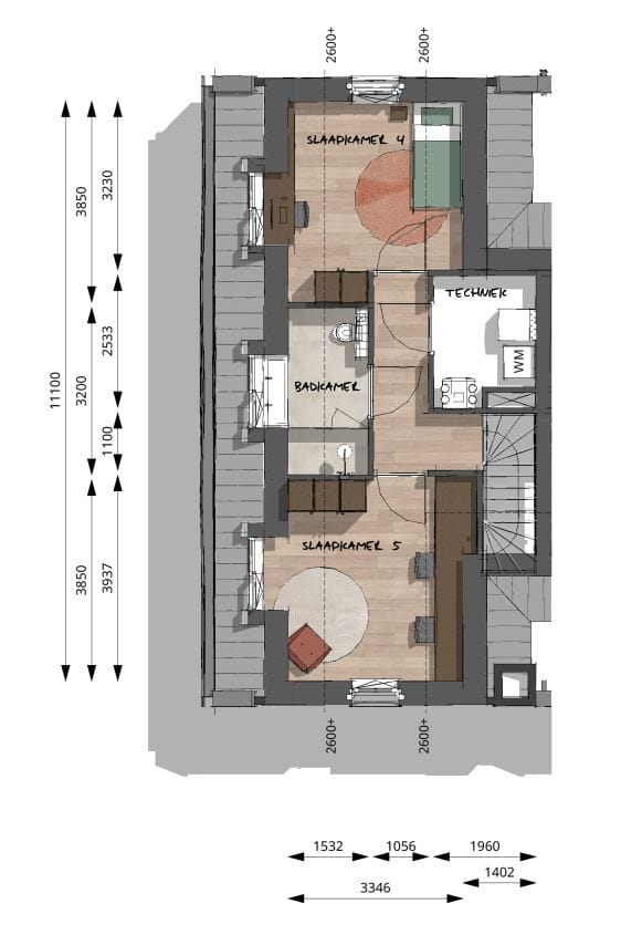 Foto 6 van Het Voorhuis (Bouwnr. 1)