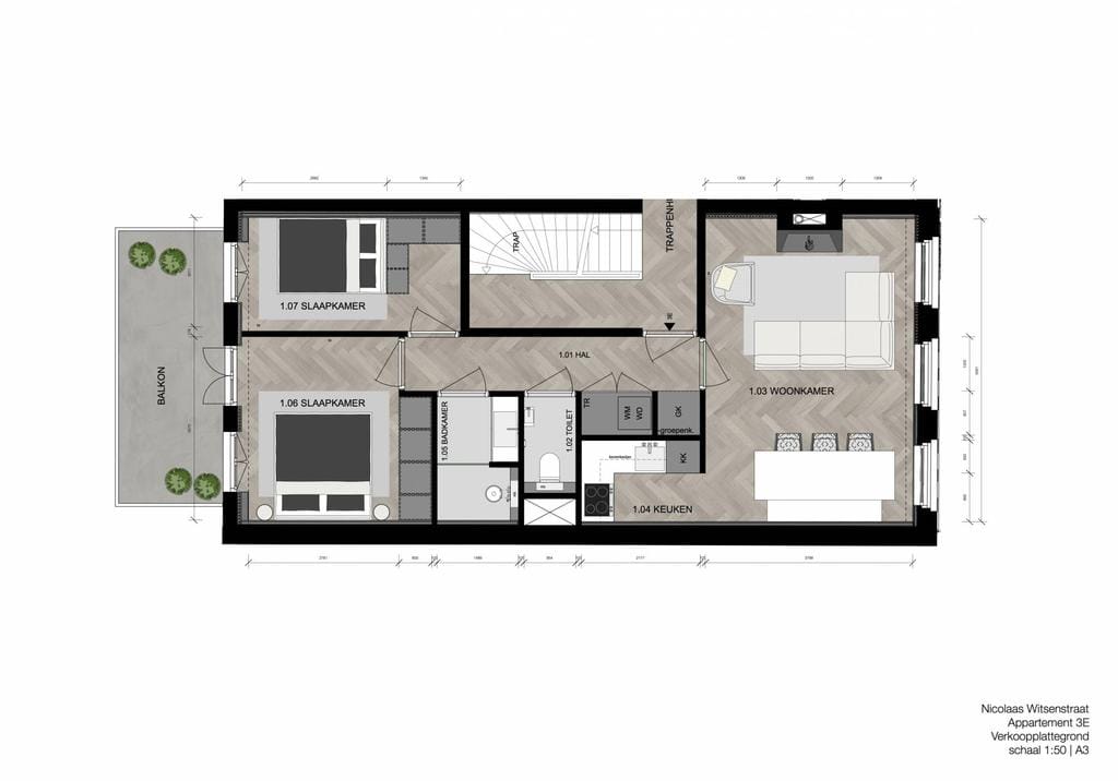 Foto 9 van Nicolaas Witsenstraat 3-E