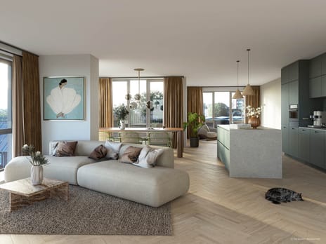 Foto van 4-kamer appartement Bovenwoning