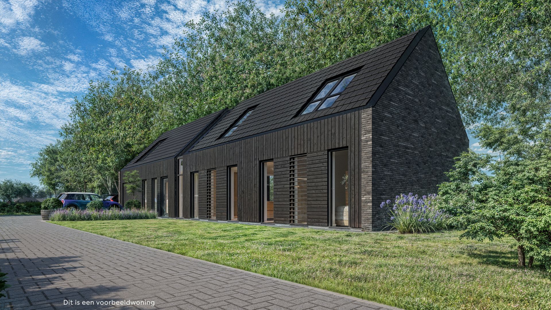 Foto 3 van Hondemotsweg, Wonen in het Veld (Bouwnr. Kavel J)