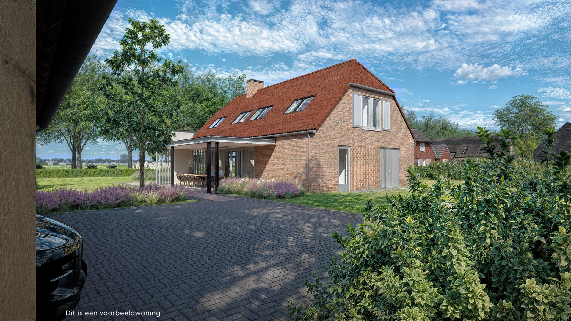 Foto 9 van Hondemotsweg, Wonen in het Veld (Bouwnr. Kavel G)