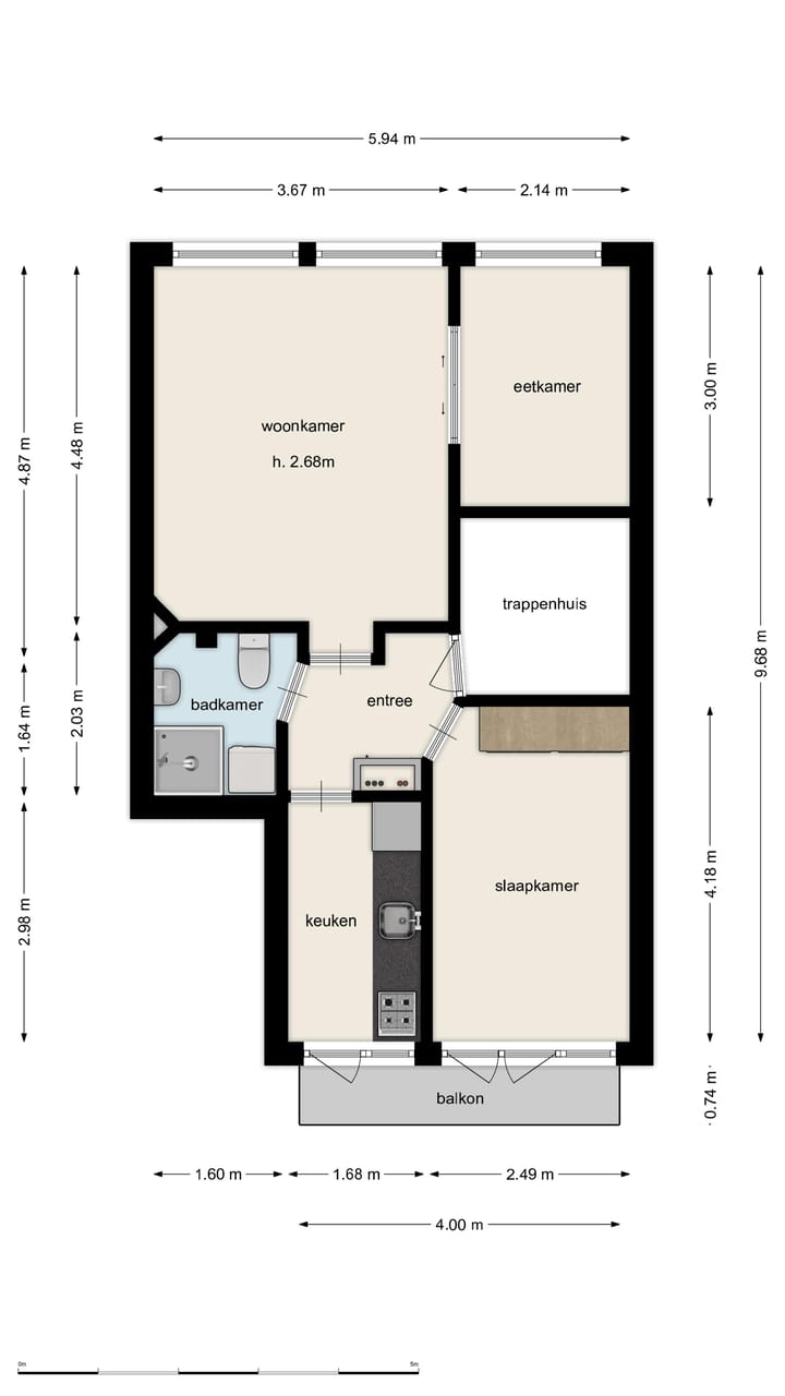 Foto 27 van Vechtstraat 107-1