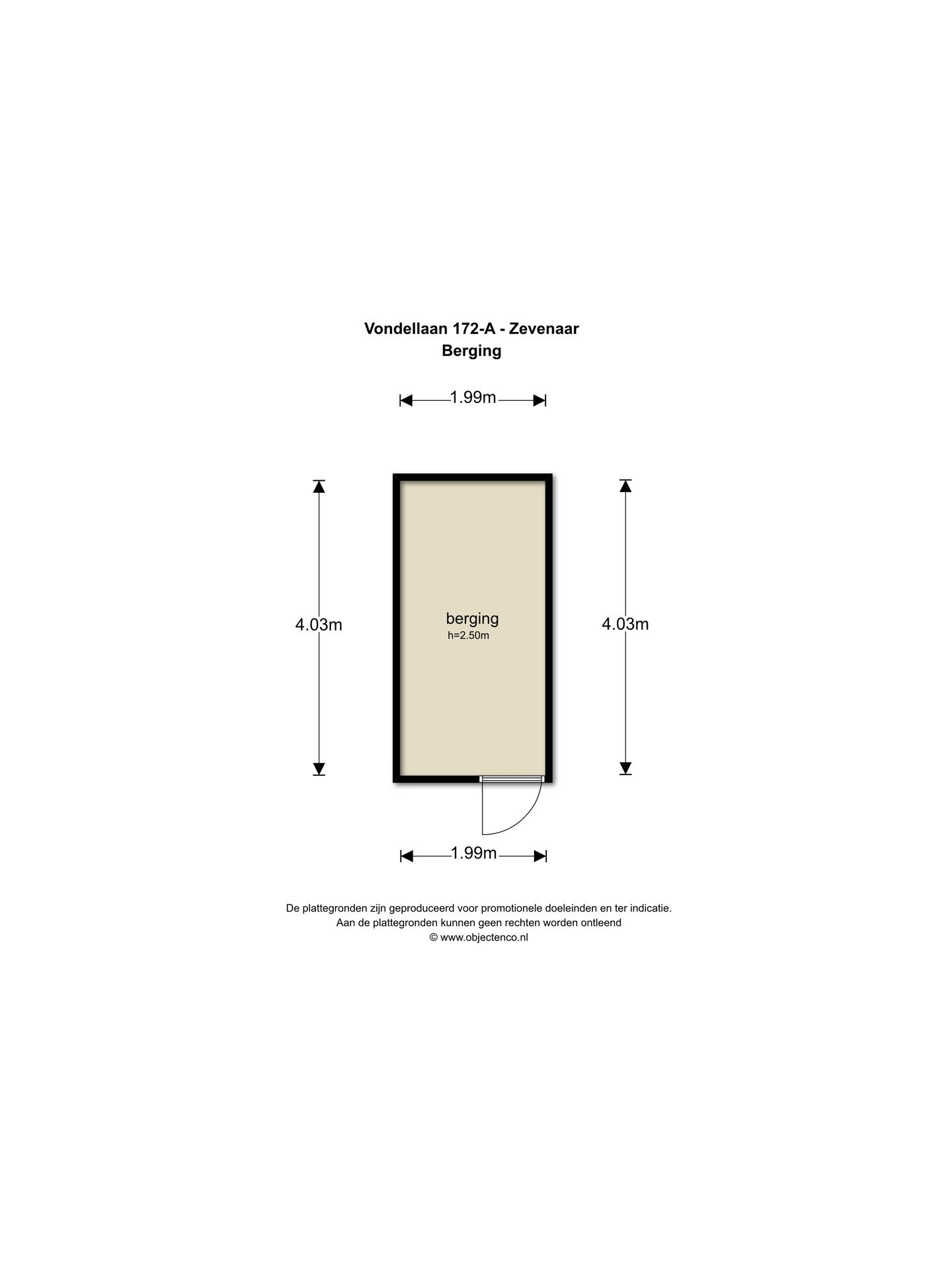 Foto 29 van Vondellaan 172-A