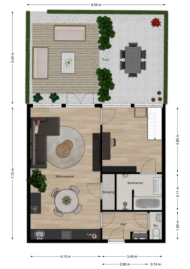 Foto 40 van Spoorlaan 16-W