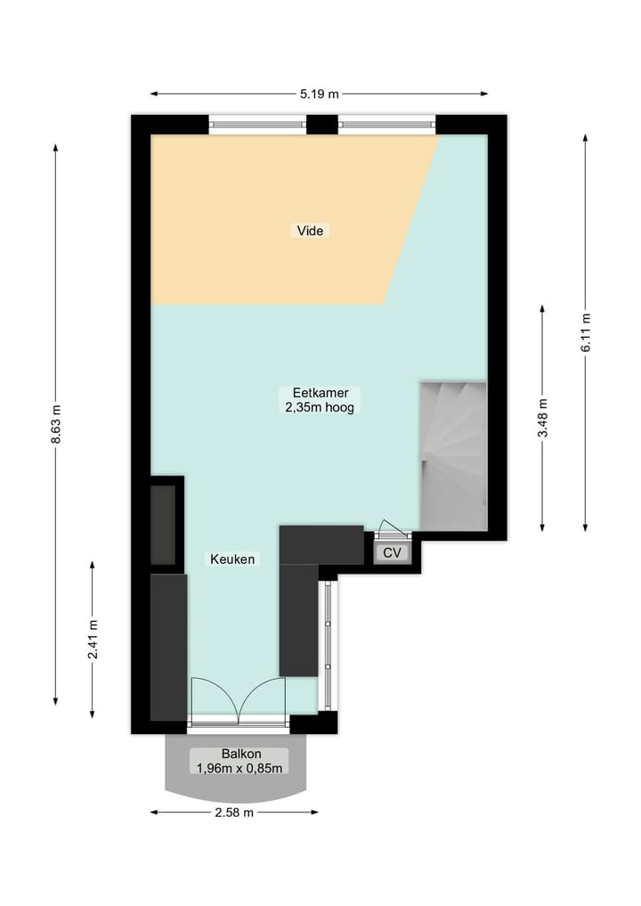 Foto 43 van Prinsegracht 47-C
