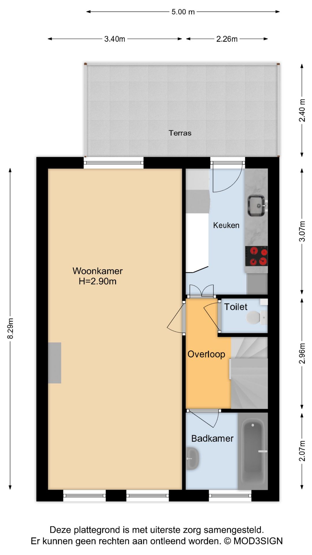 Foto 29 van Vlamingstraat 1-RD