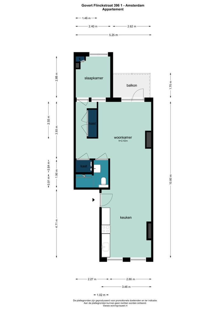 Photo 22 of Govert Flinckstraat 396-1